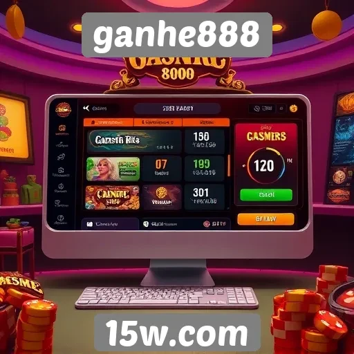 Análise da interface do usuário do ganhe888